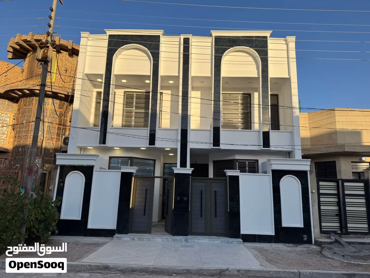 دار للبيع  طابقين في كربلاء حي الفارس